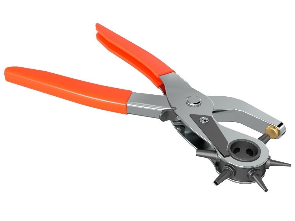 Leather Hole Punch 3D model_6
