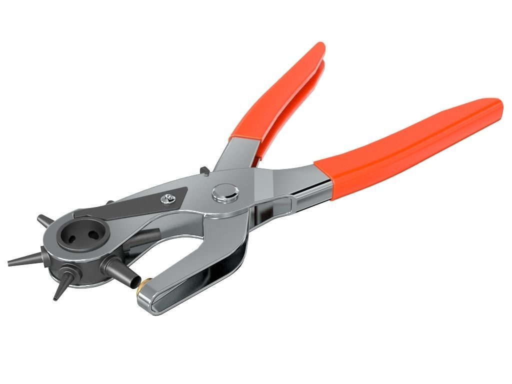Leather Hole Punch 3D model_8