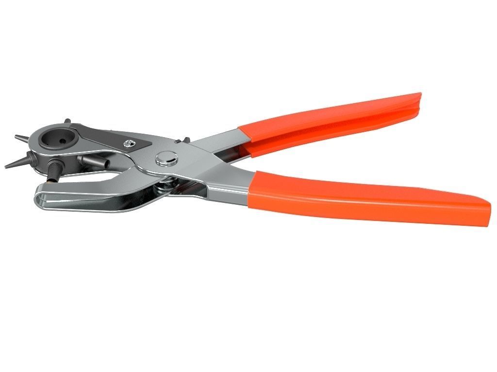 Leather Hole Punch 3D model_1