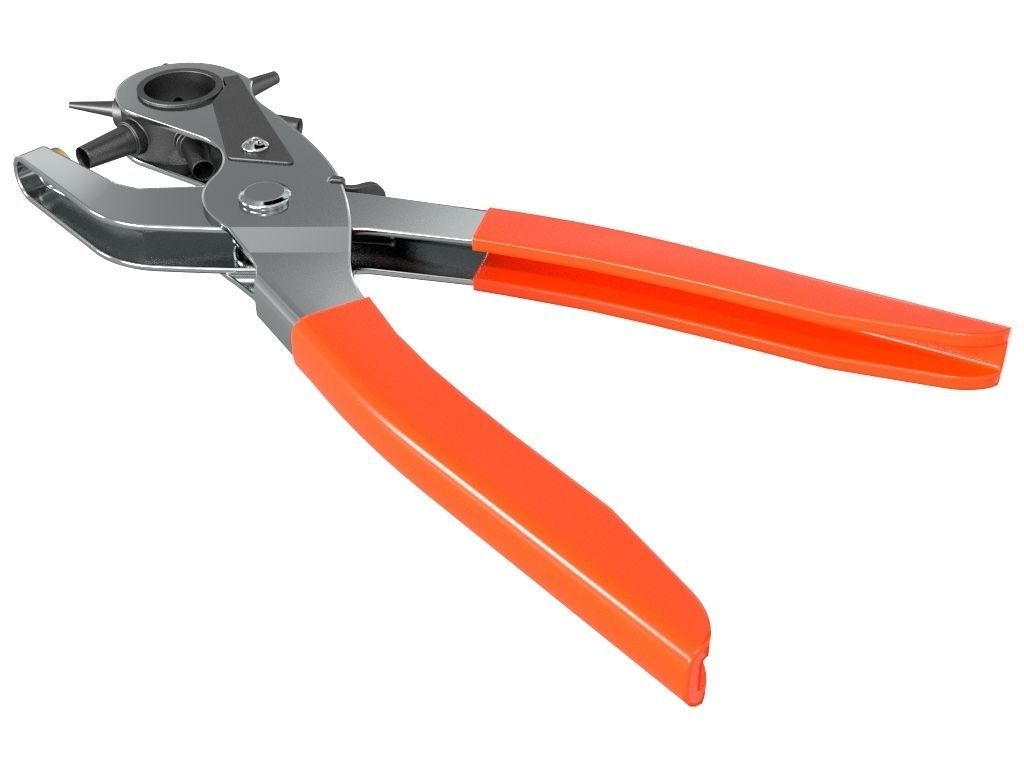 Leather Hole Punch 3D model_2
