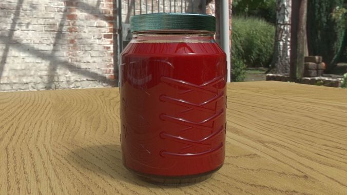 Shoe Jar 975ml 3D model