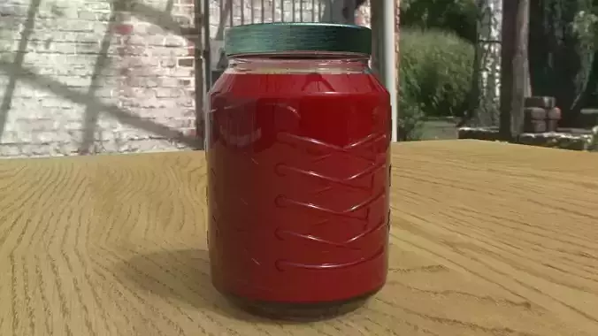 Shoe Jar 975ml 3D model