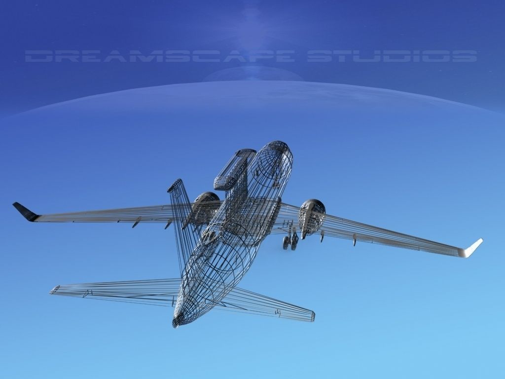 Boeing E-8 Posiedon AEWS Rep of Korea 3D model_12