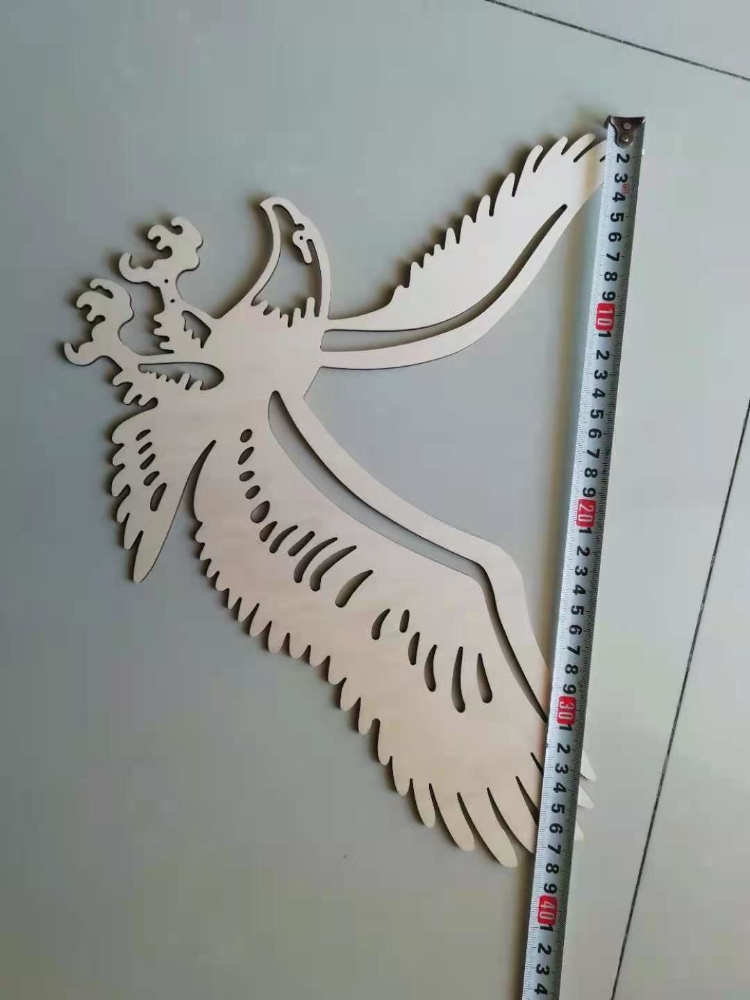 Animal-eagle-DXF and STL file laser cut 3d print 3D print model_1