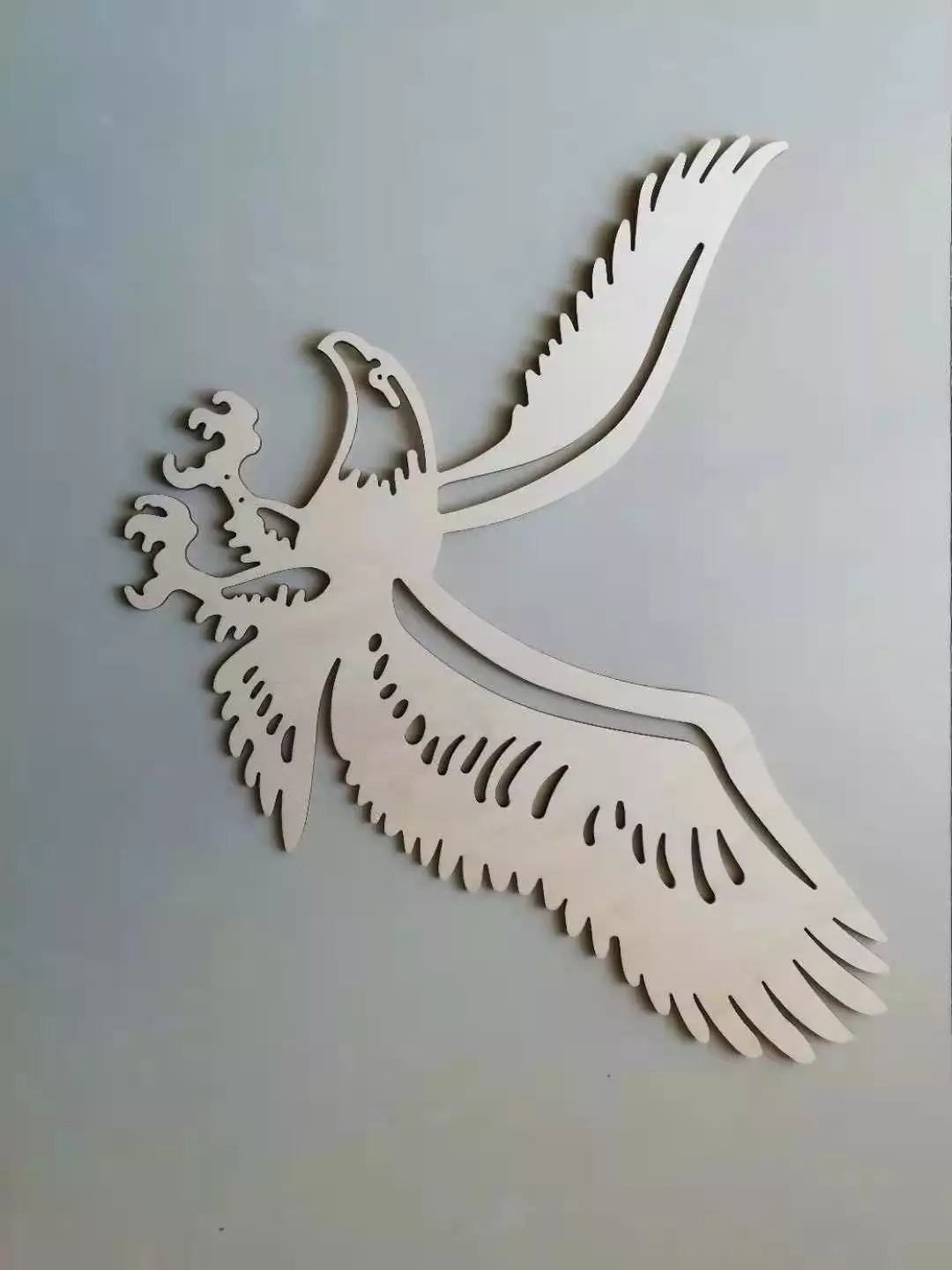 Animal-eagle-DXF and STL file laser cut 3d print 3D print model_0