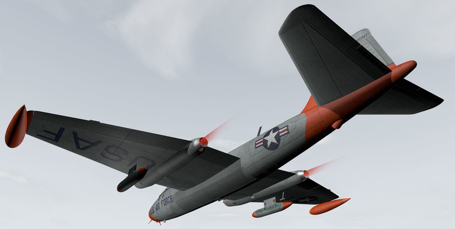 Martin B-57 Canberra pack 3D model_13