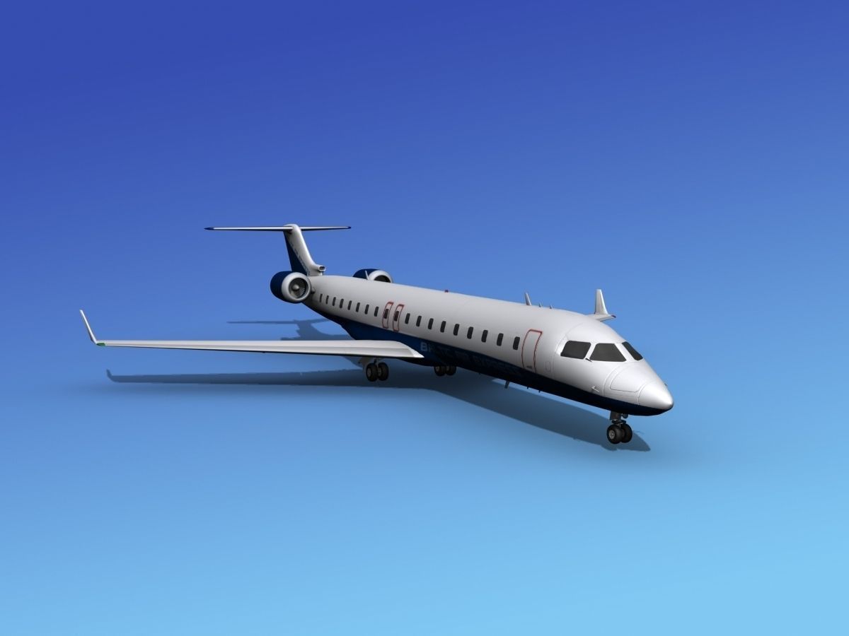 Bombardier CRJ700 AirBaltic 3D model_3
