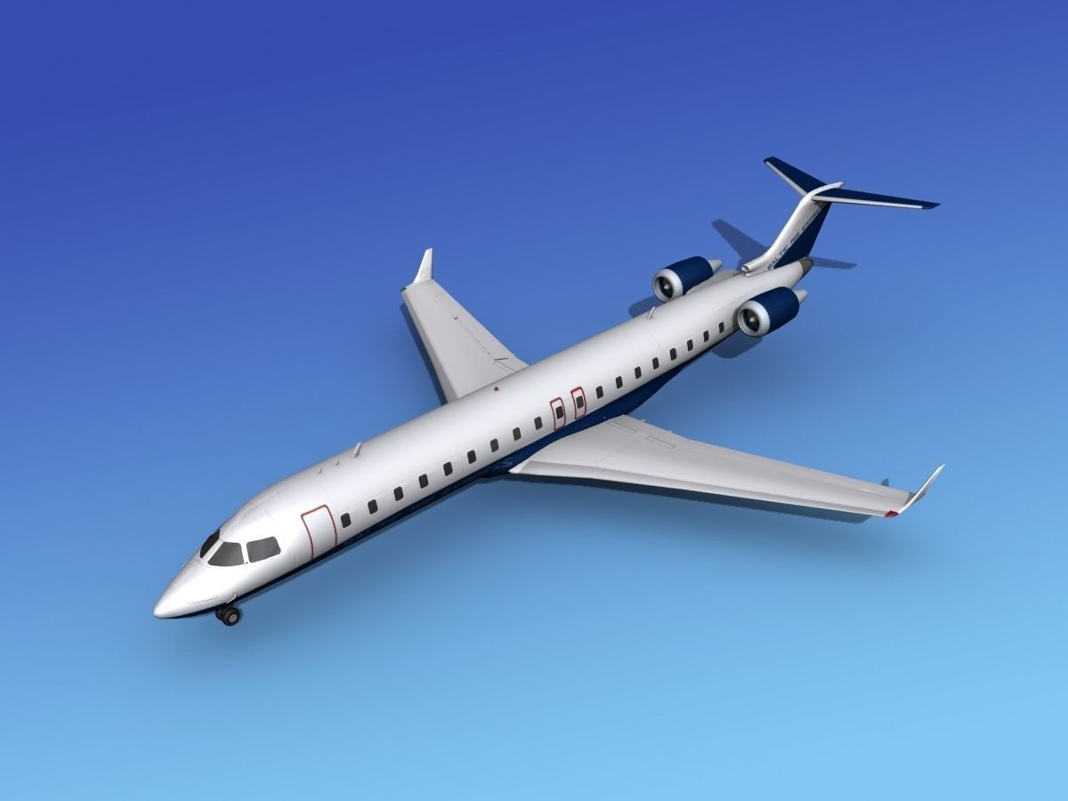 Bombardier CRJ700 AirBaltic 3D model_11