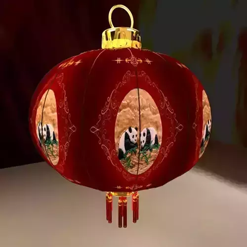 Chinese red lantern
