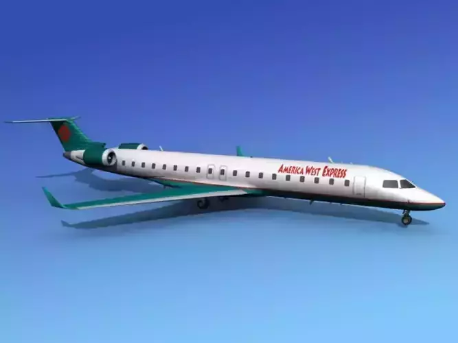 Bombardier CRJ700 America West Express 3D model