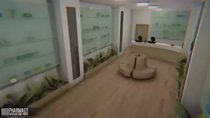 Pharmacy - interior and props