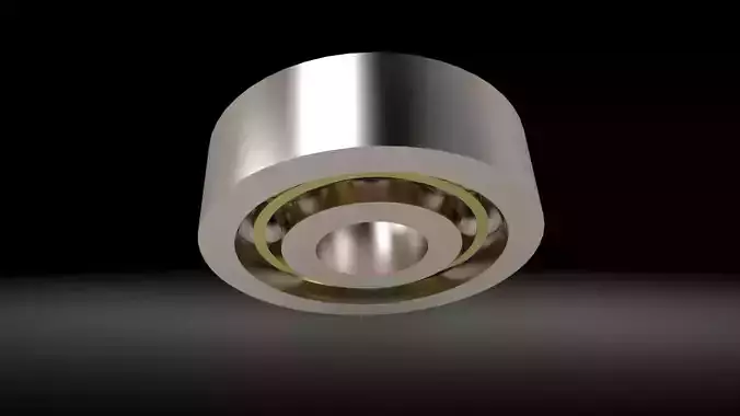 Ball Bearing - Detailed 3D Model