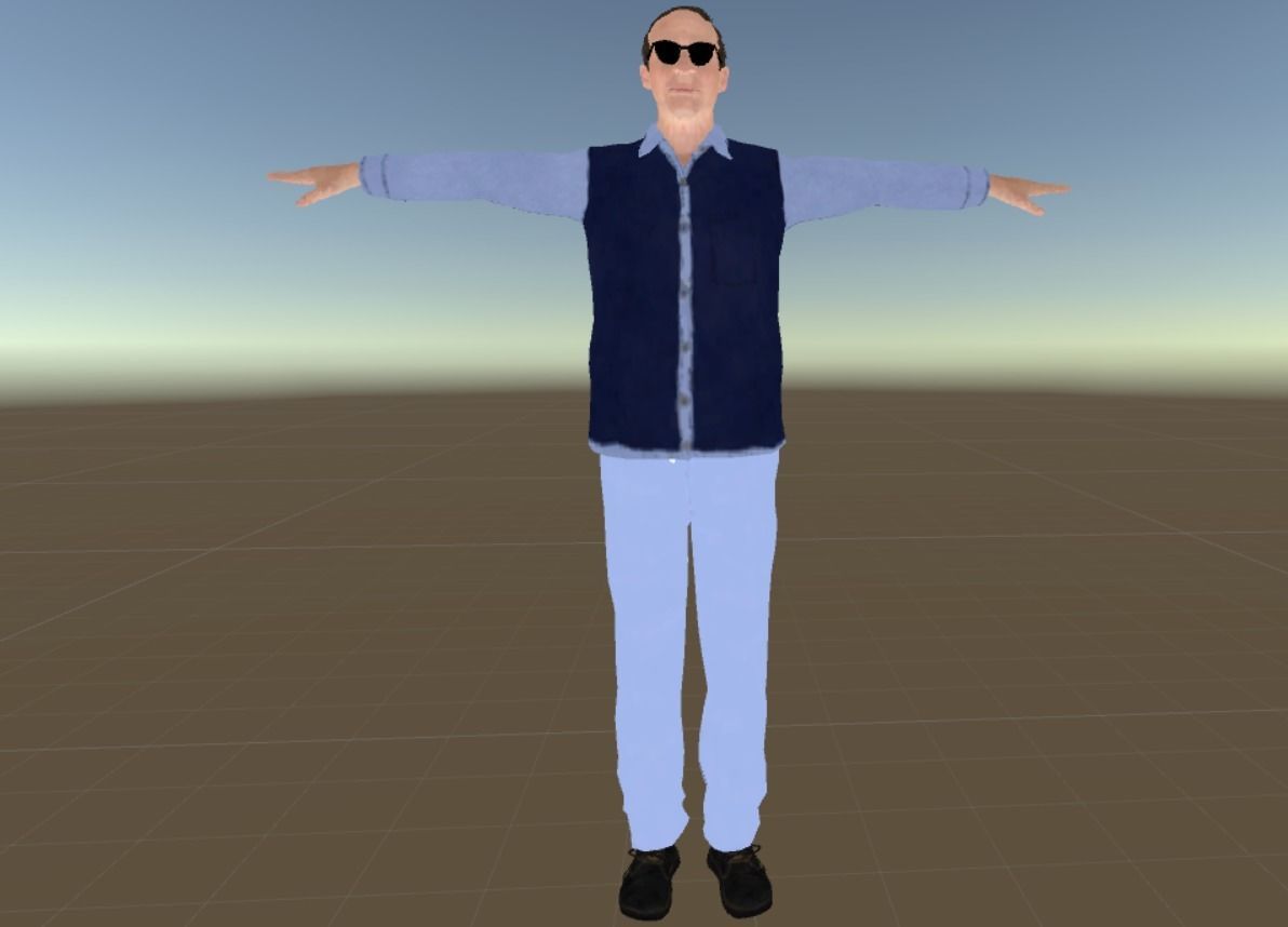 3d models Characters Pakistani Politicians Low-poly 3D model_1