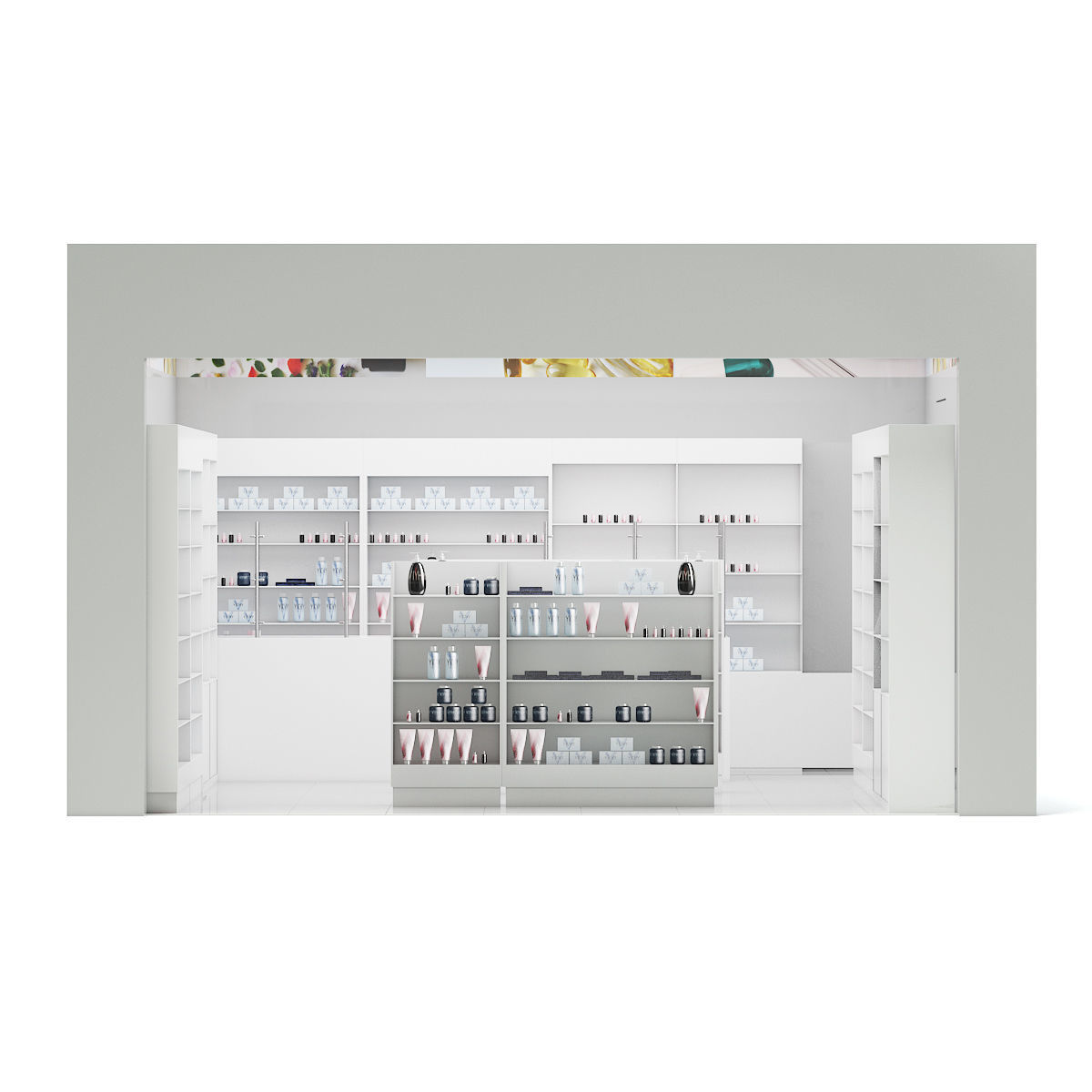 Cometics Store 3D Model 3D model_5