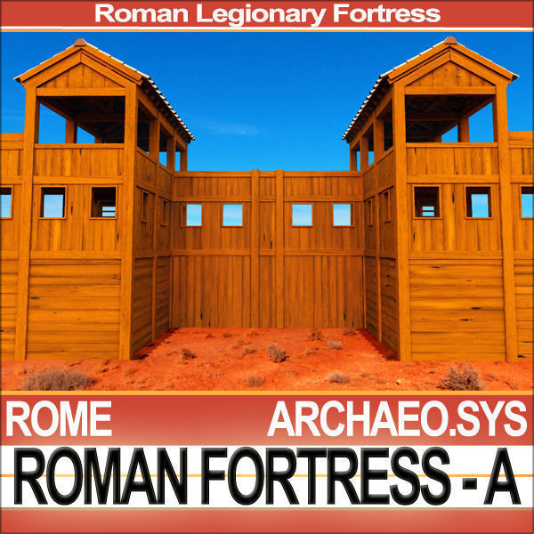 Ancient Rome Forts Fortresses Towers Collection _4