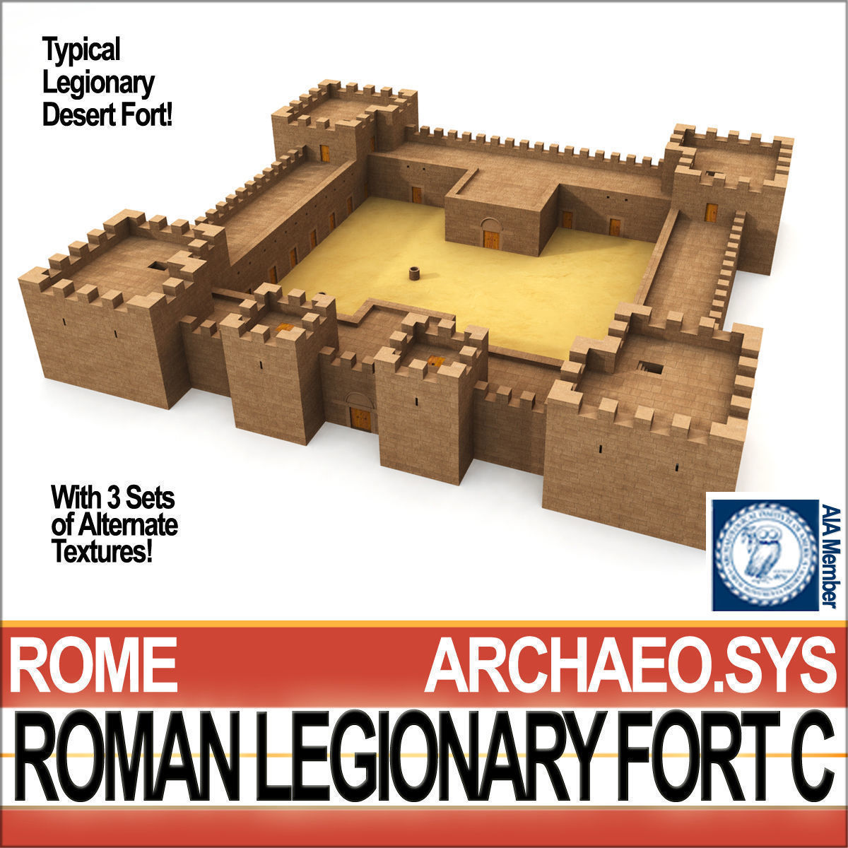 Ancient Rome Forts Fortresses Towers Collection _5