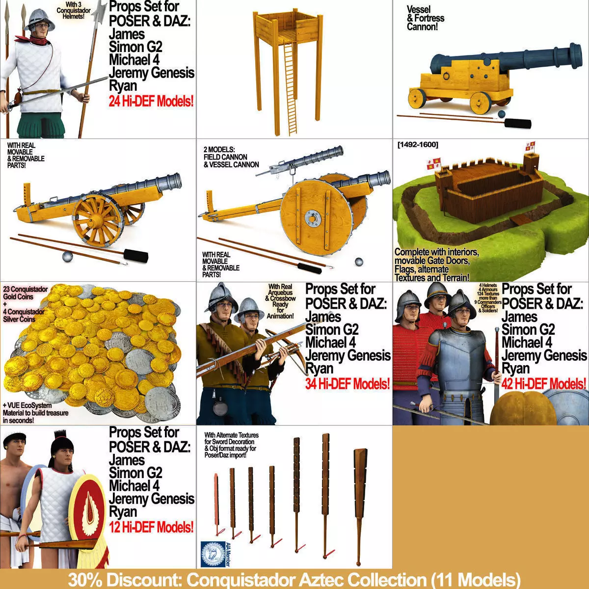 Conquistador Aztec Collection _0