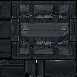 Bag Low poly duffel Low-poly 3D model_3