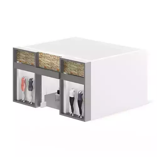 Clothes Store 3D Model