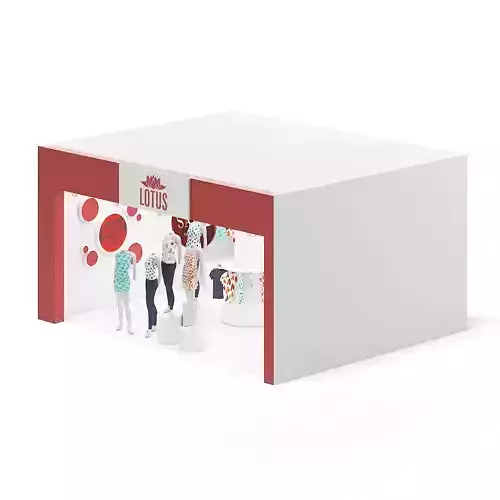 Women Clothes Store 3D Model