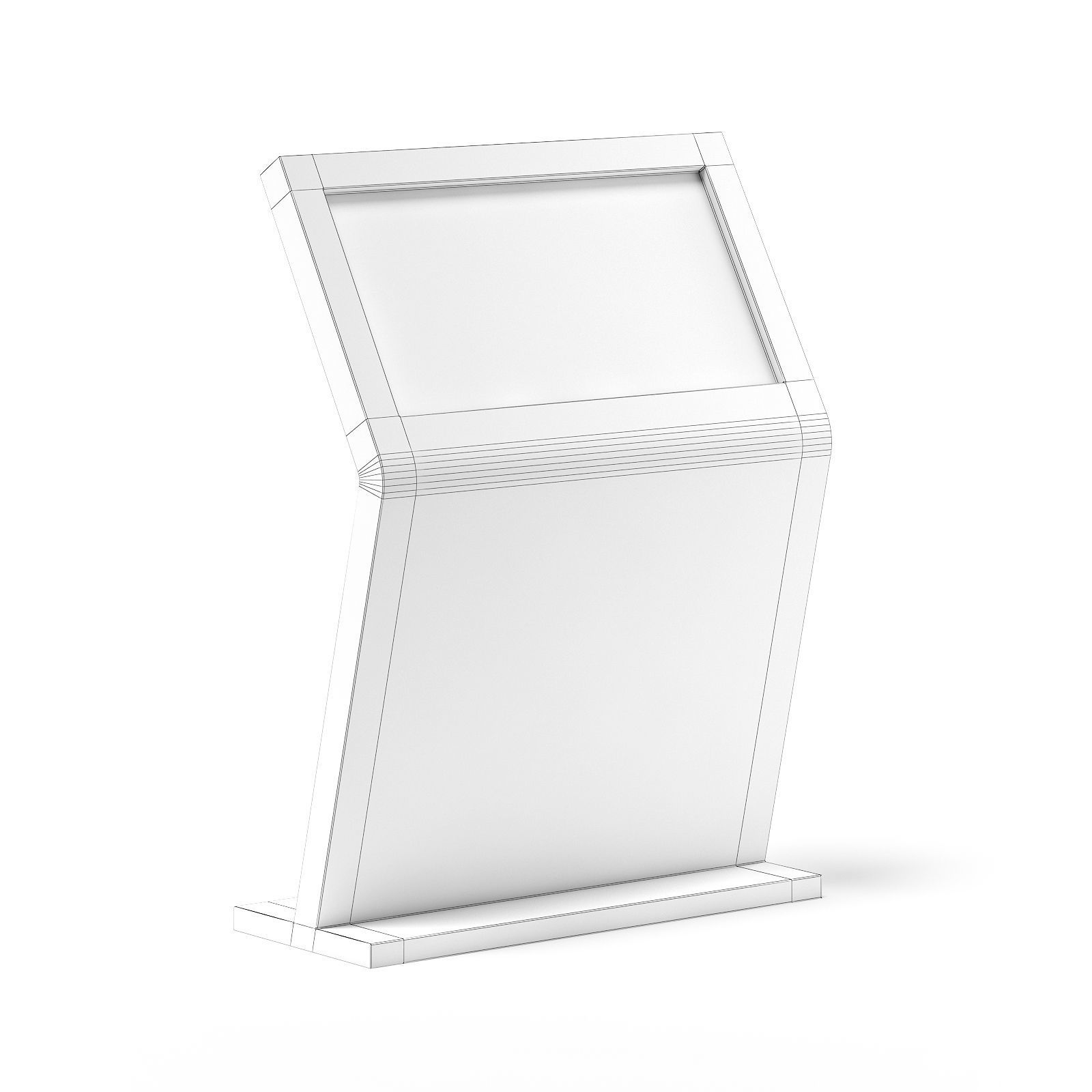 Mall Display 3D Model 3D model_1