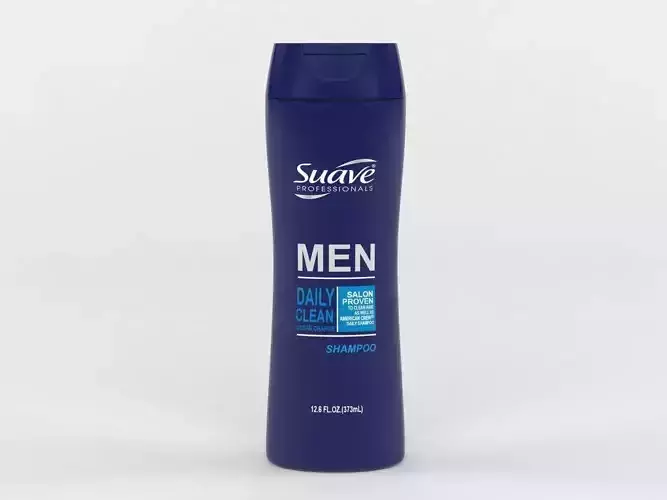 Suave Professionals Men Shampoo 3D model