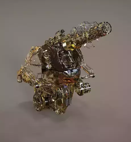 Rocket Cannon 3D model