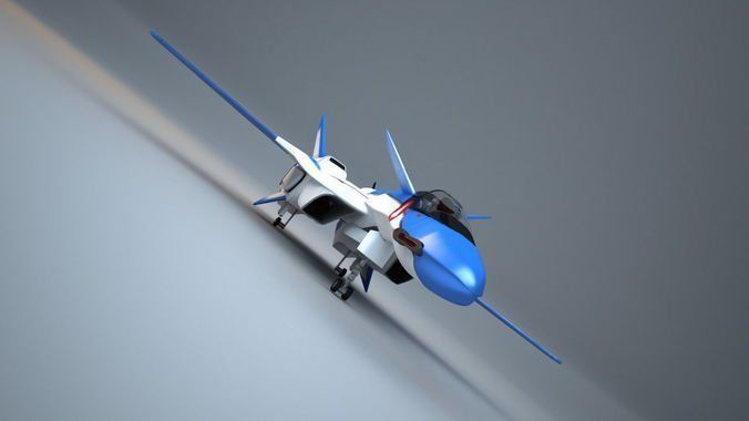 YF19 Excalibur 3D model_3