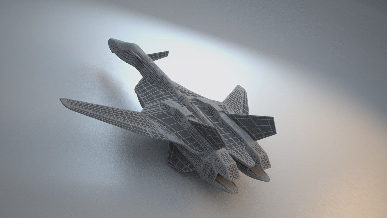 YF19 Excalibur 3D model_4