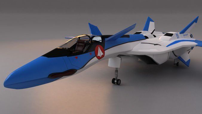 YF19 Excalibur 3D model_2