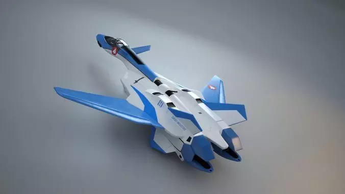YF19 Excalibur 3D model_0