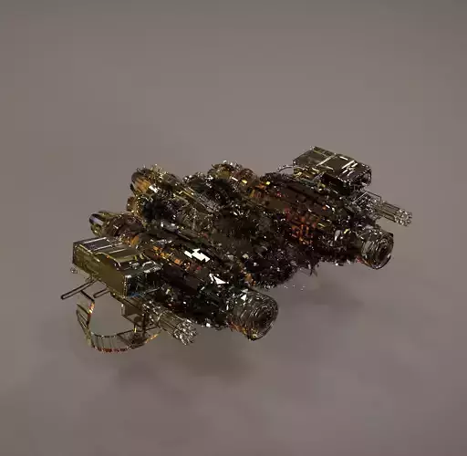 Wing Turret 3D model
