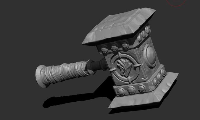 Frostmourne  GORHAUL doomheamer 3weapon World of Warcraft 3D print model