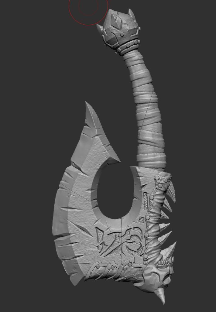 Frostmourne  GORHAUL doomheamer 3weapon World of Warcraft 3D print model_1