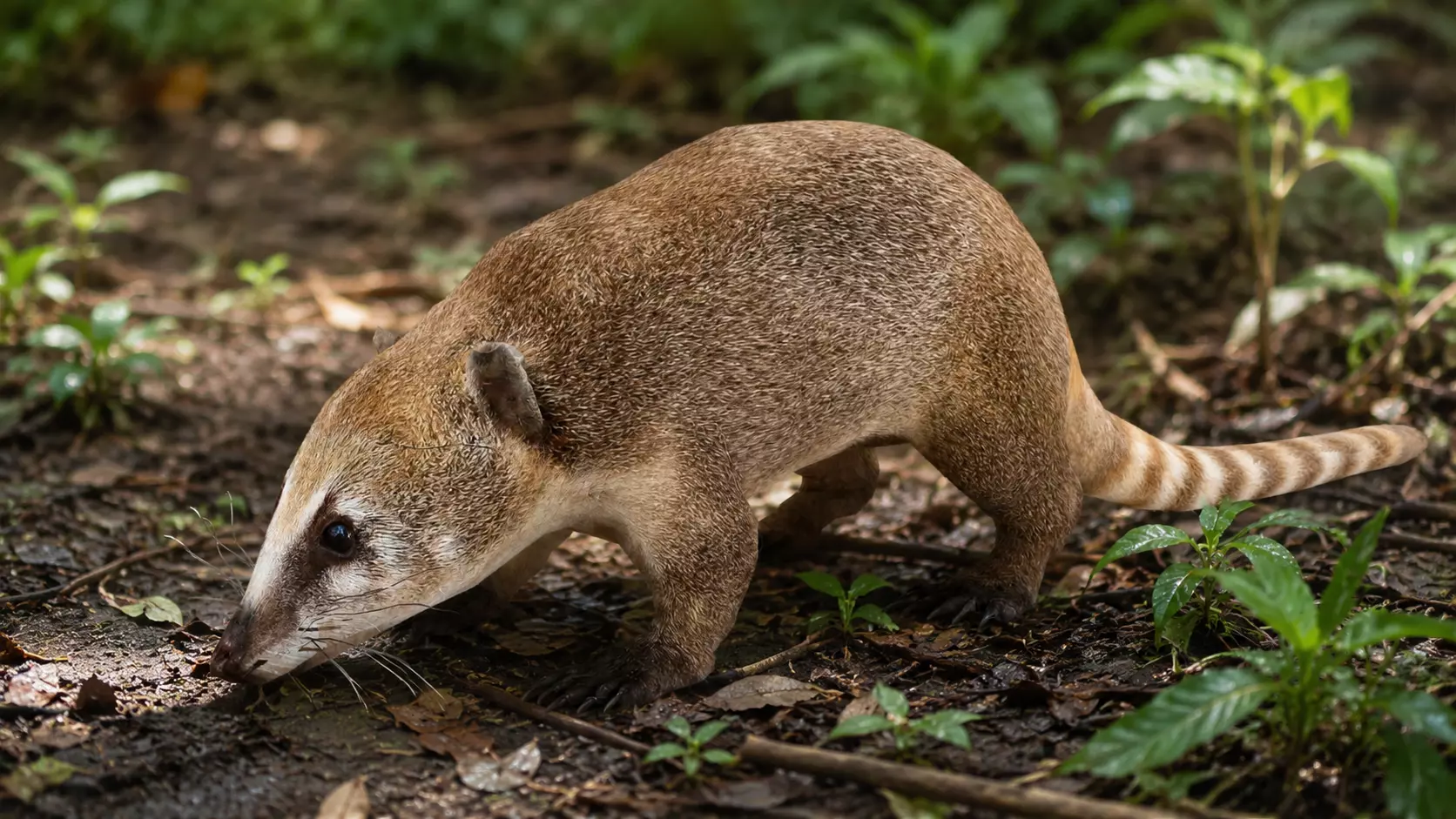 Coati Low-poly 3D model