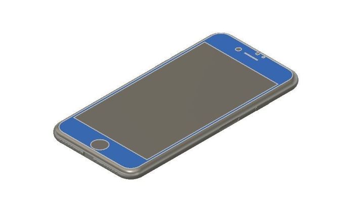 Phone 7 samsung galaxy edge case 3D model