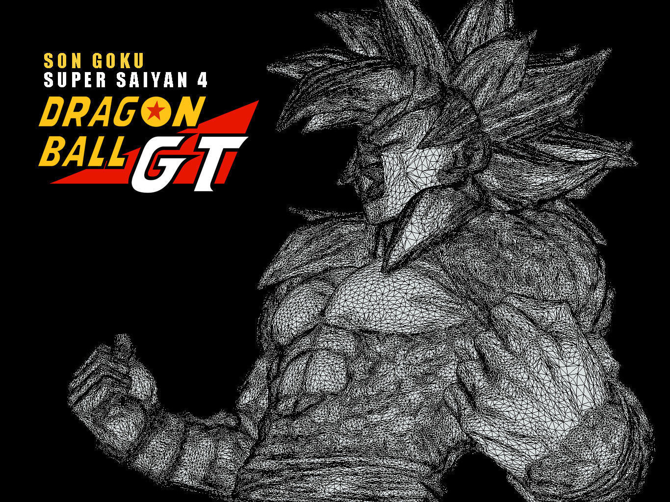 SUPER SAIYAN 4 SON GOKU 3D model_13