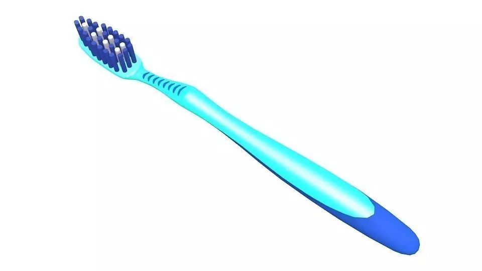 Toothbrush 3D model_0