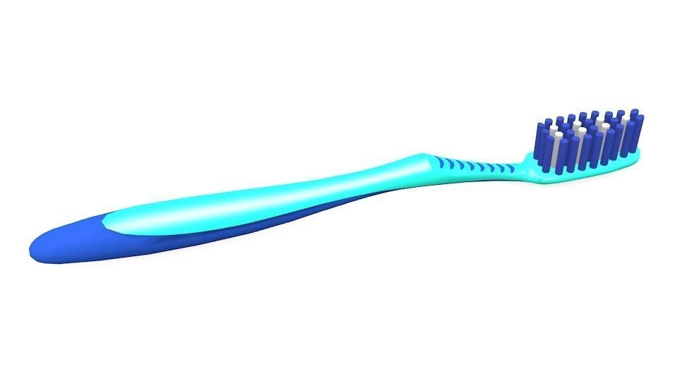 Toothbrush 3D model_2