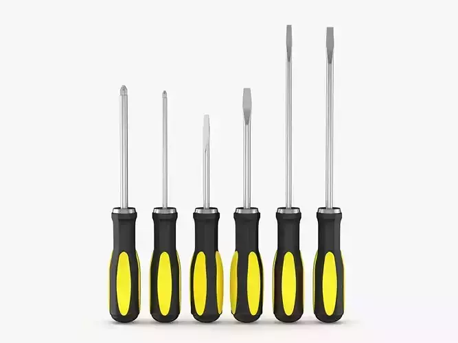 6 Screwdrivers Collection set of