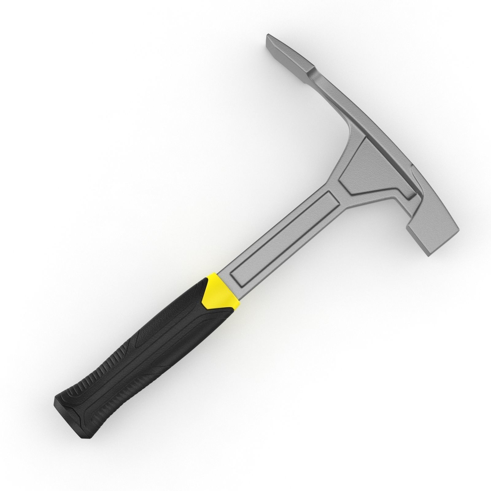 Bricklayer Hammer 3D model_1