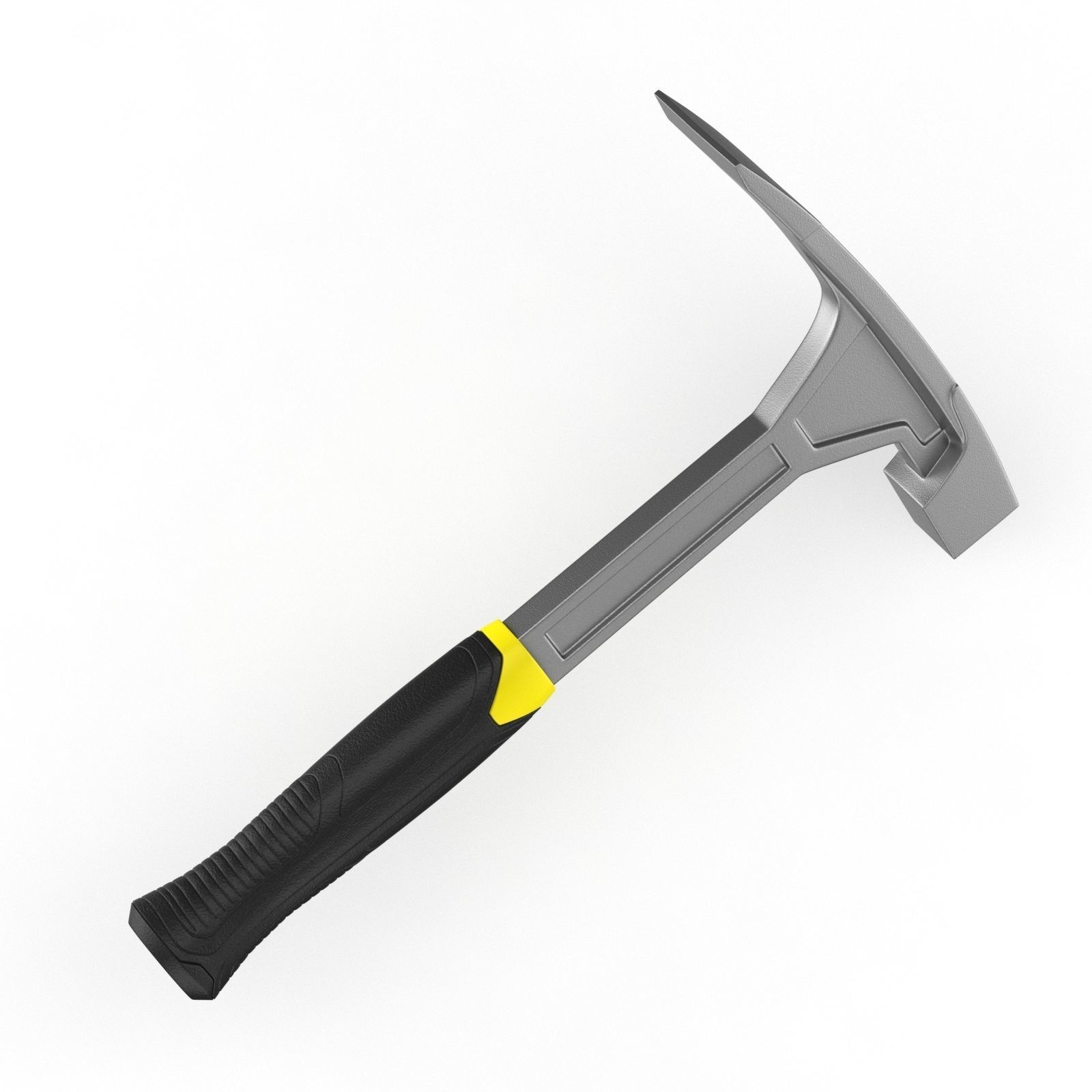 Bricklayer Hammer 3D model_3