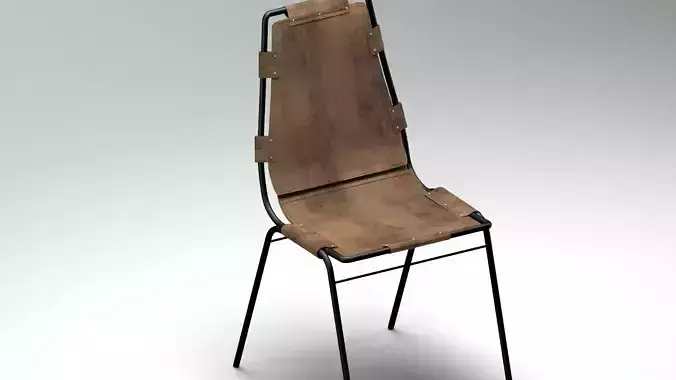 French Vintage Leather Chair