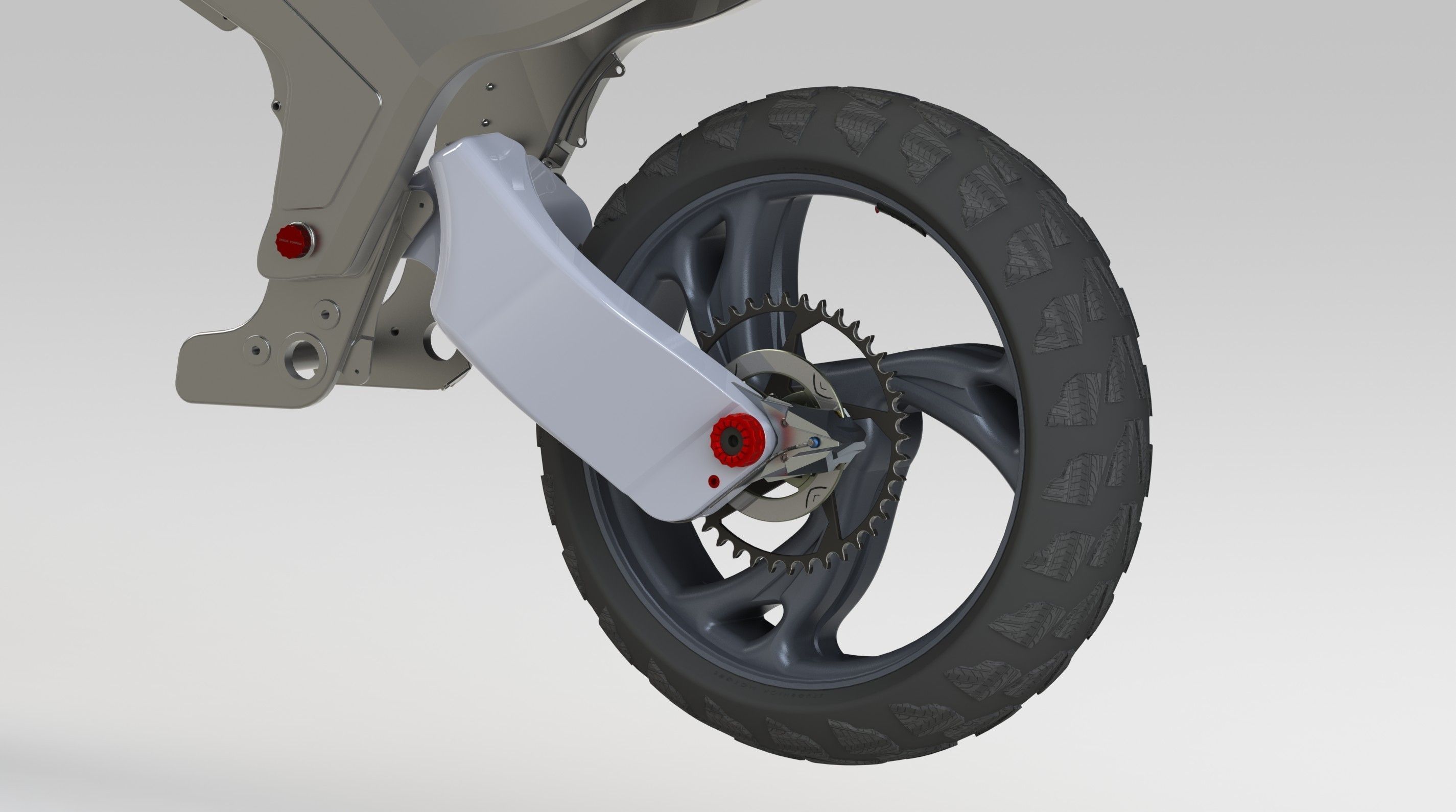 Yamaha TDM 850 Free 3D model_2