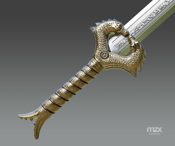Wonder Woman Godkiller Sword 3D print model