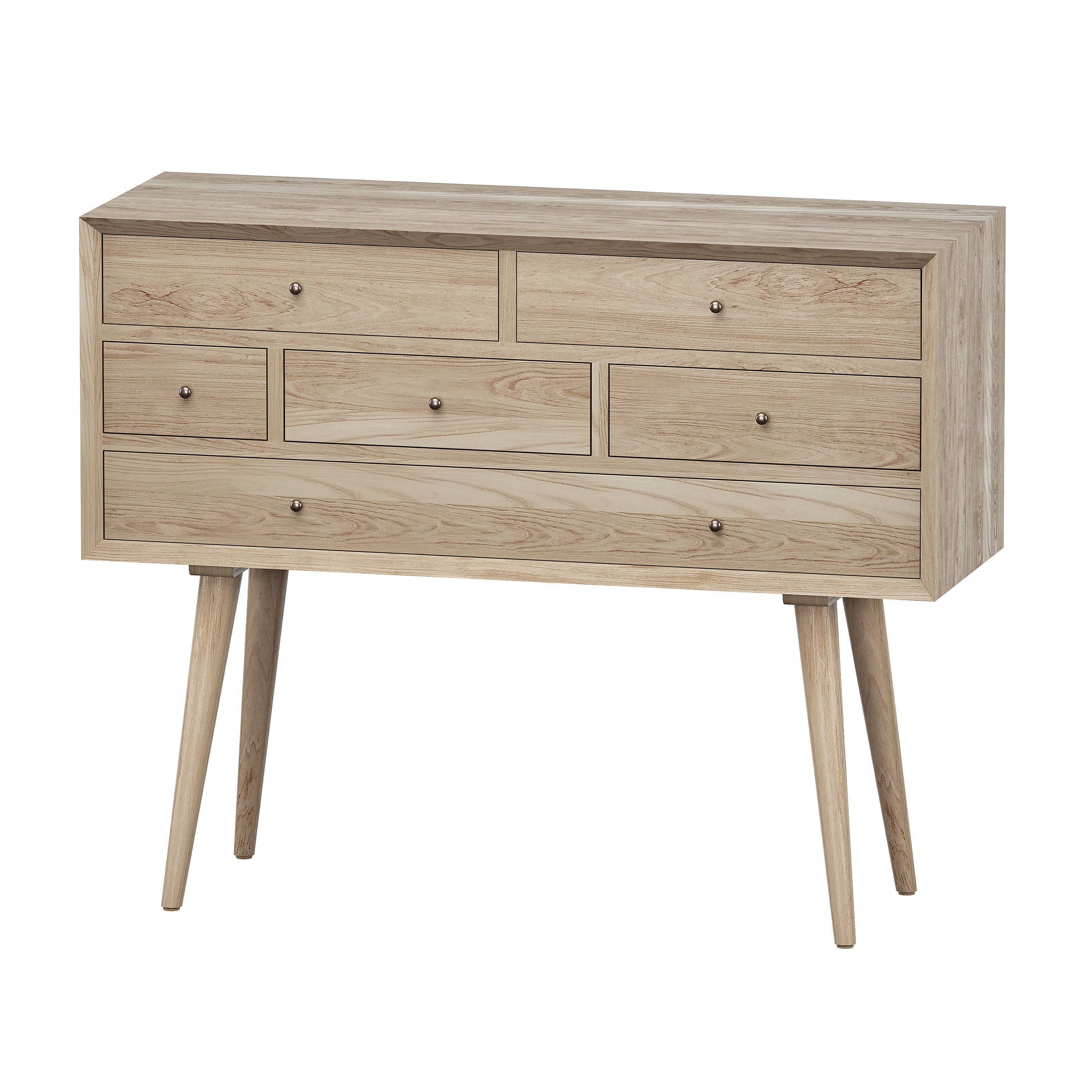 Chest of Drawers Jordan by Furnitera 3D model_2