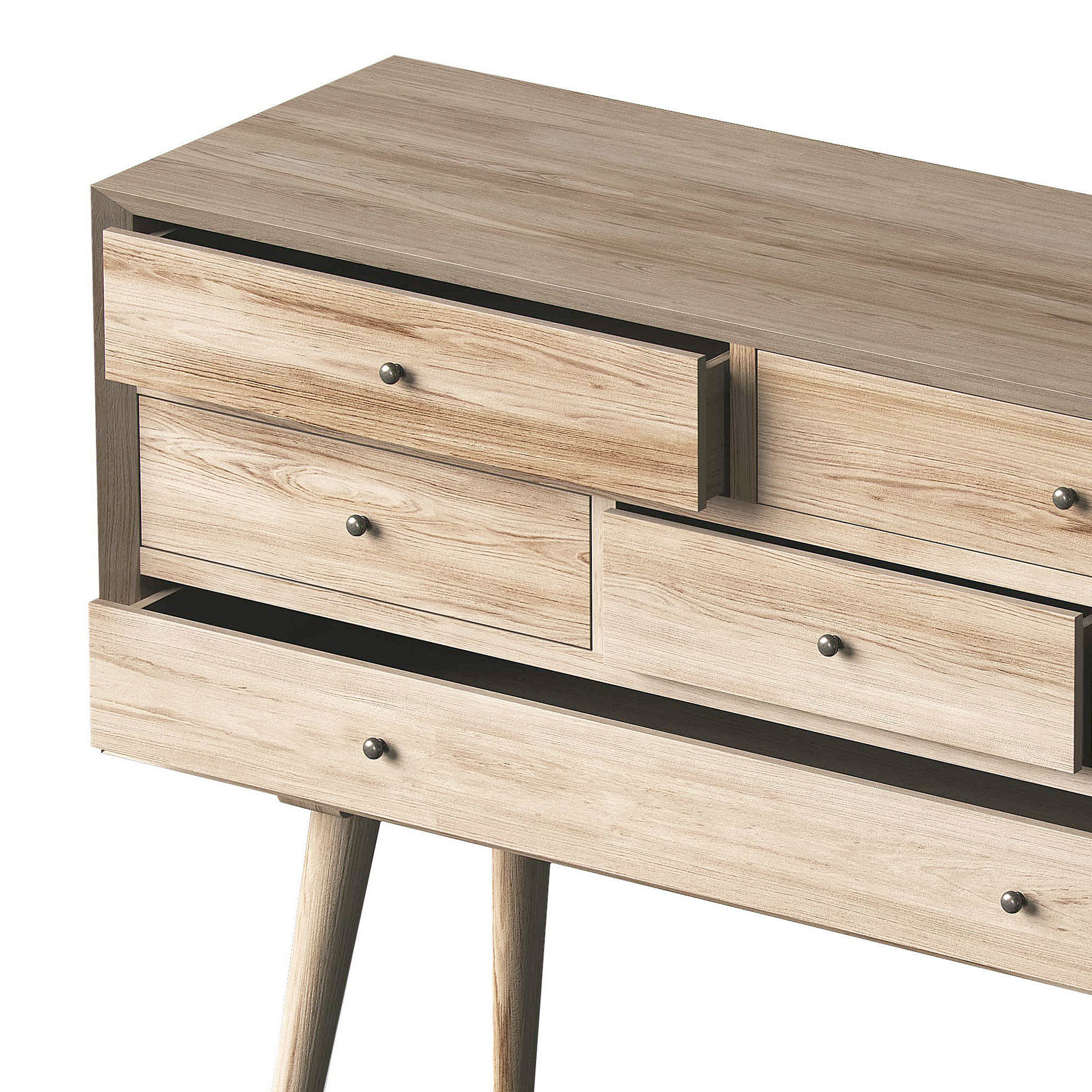 Chest of Drawers Jordan by Furnitera 3D model_1