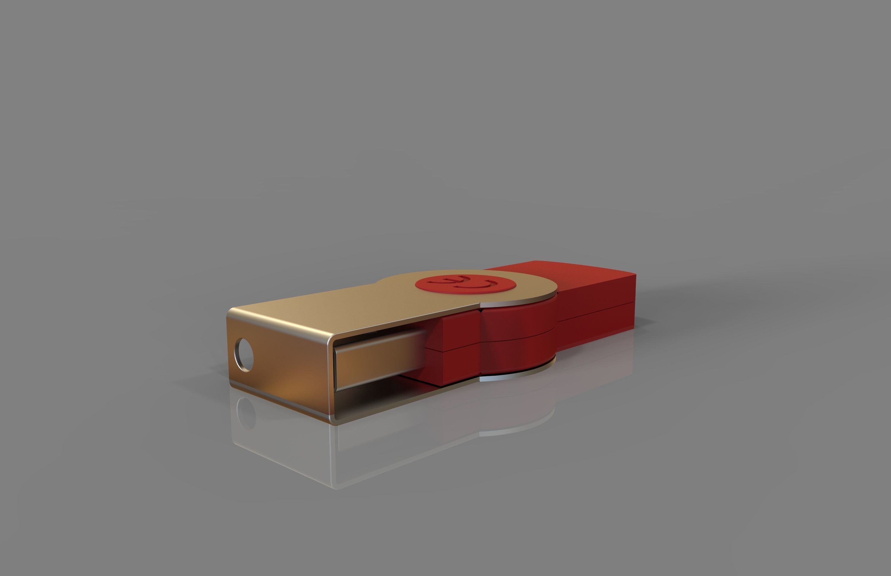 USB flash drive and SD memory 3D model_4