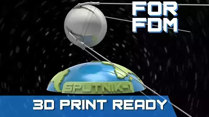 Sputnik - 1 for FDM printers  3D print model