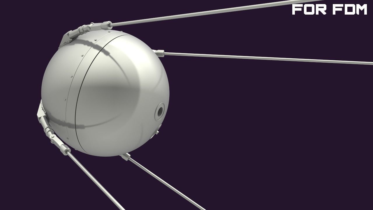Sputnik - 1 for FDM printers  3D print model_20